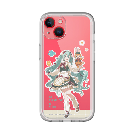 Slim Protection Premium Case［ Hatsune Miku × Kuppy Ramune – Hatsune Miku × Kuppy – Full-body Illustration 2 ］