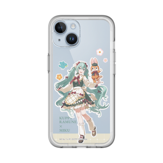 Slim Protection Premium Case［ Hatsune Miku × Kuppy Ramune – Hatsune Miku × Kuppy – Full-body Illustration 2 ］