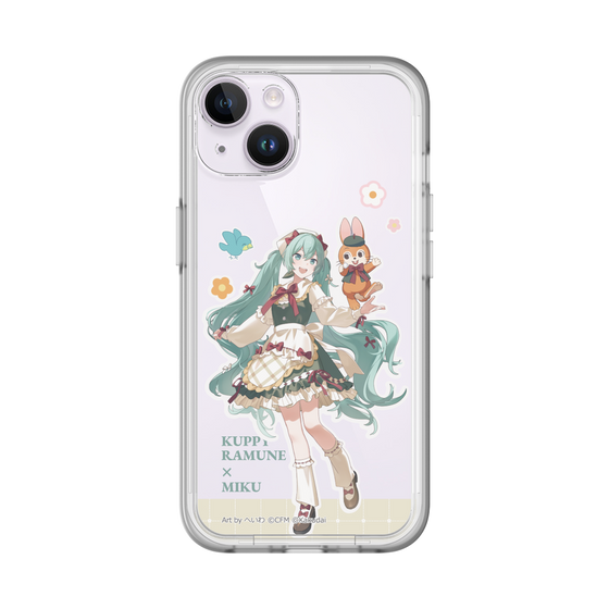 Slim Protection Premium Case［ Hatsune Miku × Kuppy Ramune – Hatsune Miku × Kuppy – Full-body Illustration 2 ］