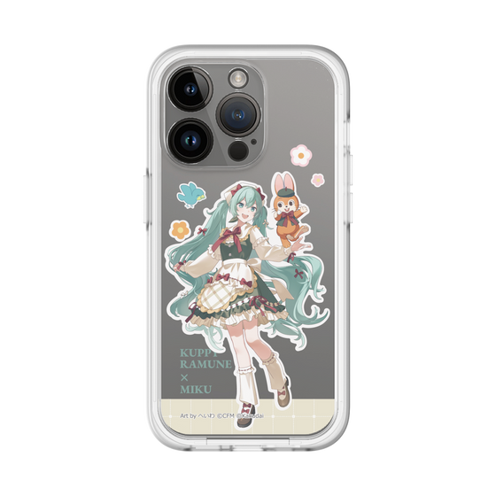 Slim Protection Premium Case［ Hatsune Miku × Kuppy Ramune – Hatsune Miku × Kuppy – Full-body Illustration 2 ］