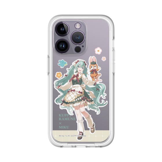 Slim Protection Premium Case［ Hatsune Miku × Kuppy Ramune – Hatsune Miku × Kuppy – Full-body Illustration 2 ］
