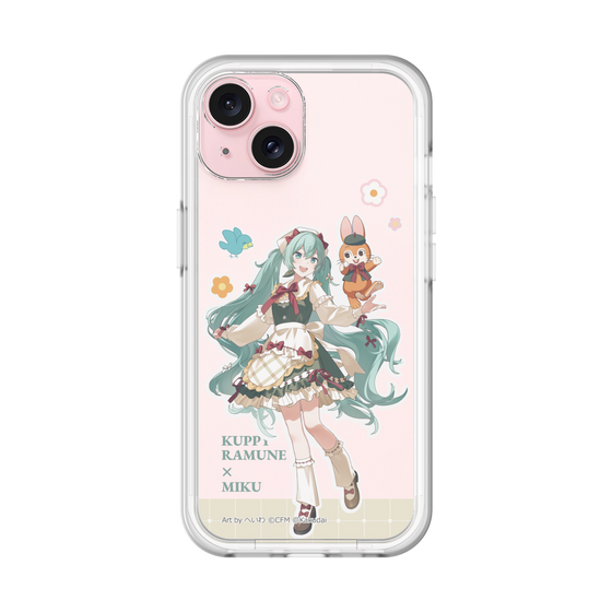 Slim Protection Premium Case［ Hatsune Miku × Kuppy Ramune – Hatsune Miku × Kuppy – Full-body Illustration 2 ］