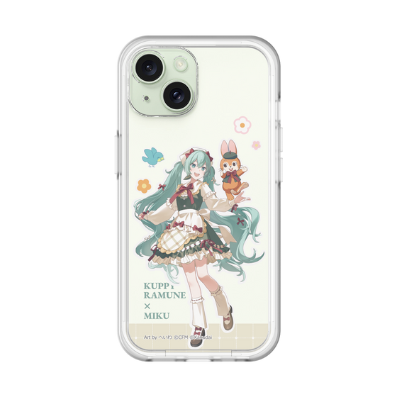 Slim Protection Premium Case［ Hatsune Miku × Kuppy Ramune – Hatsune Miku × Kuppy – Full-body Illustration 2 ］