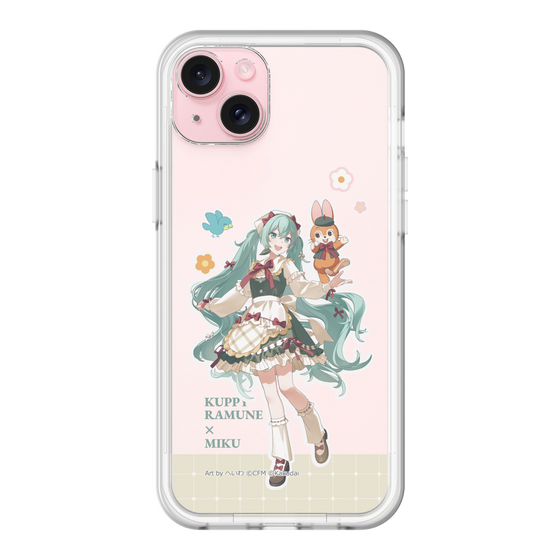 Slim Protection Premium Case［ Hatsune Miku × Kuppy Ramune – Hatsune Miku × Kuppy – Full-body Illustration 2 ］
