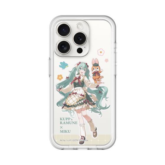 Slim Protection Premium Case［ Hatsune Miku × Kuppy Ramune – Hatsune Miku × Kuppy – Full-body Illustration 2 ］