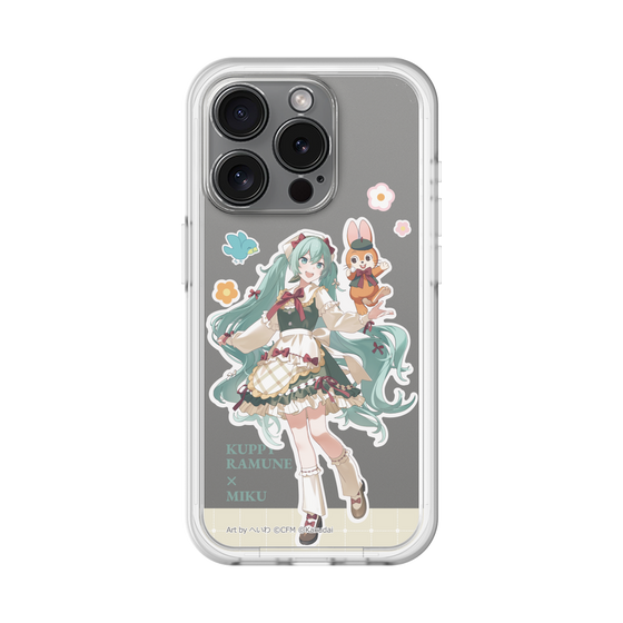 Slim Protection Premium Case［ Hatsune Miku × Kuppy Ramune – Hatsune Miku × Kuppy – Full-body Illustration 2 ］