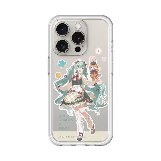 Slim Protection Premium Case［ Hatsune Miku × Kuppy Ramune – Hatsune Miku × Kuppy – Full-body Illustration 2 ］