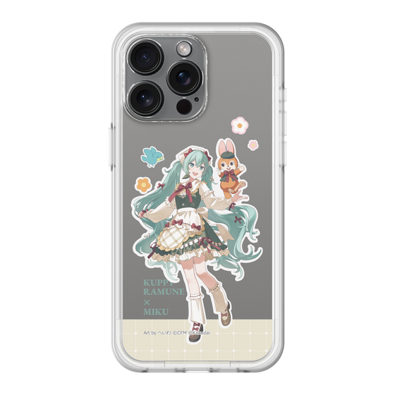 Slim Protection Premium Case［ Hatsune Miku × Kuppy Ramune – Hatsune Miku × Kuppy – Full-body Illustration 2 ］