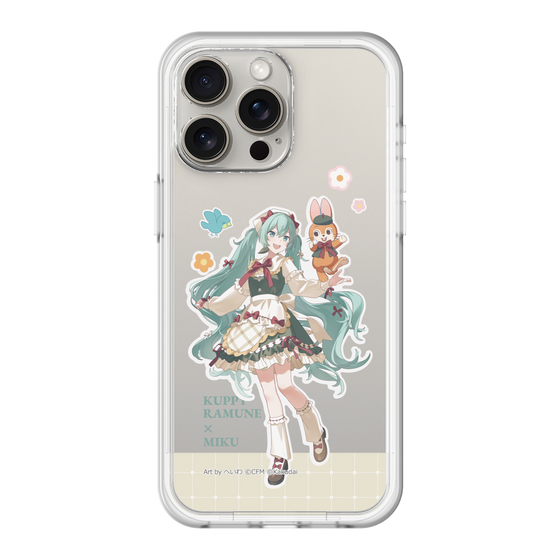 Slim Protection Premium Case［ Hatsune Miku × Kuppy Ramune – Hatsune Miku × Kuppy – Full-body Illustration 2 ］