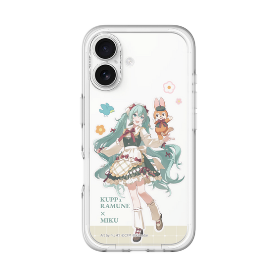 Slim Protection Premium Case［ Hatsune Miku × Kuppy Ramune – Hatsune Miku × Kuppy – Full-body Illustration 2 ］