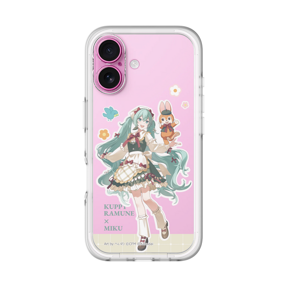 Slim Protection Premium Case［ Hatsune Miku × Kuppy Ramune – Hatsune Miku × Kuppy – Full-body Illustration 2 ］