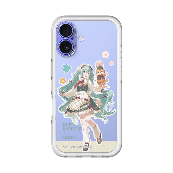 Slim Protection Premium Case［ Hatsune Miku × Kuppy Ramune – Hatsune Miku × Kuppy – Full-body Illustration 2 ］