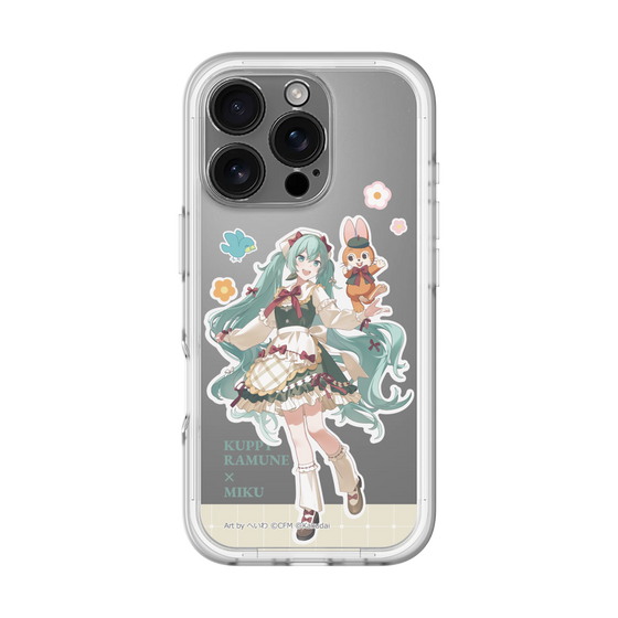 Slim Protection Premium Case［ Hatsune Miku × Kuppy Ramune – Hatsune Miku × Kuppy – Full-body Illustration 2 ］