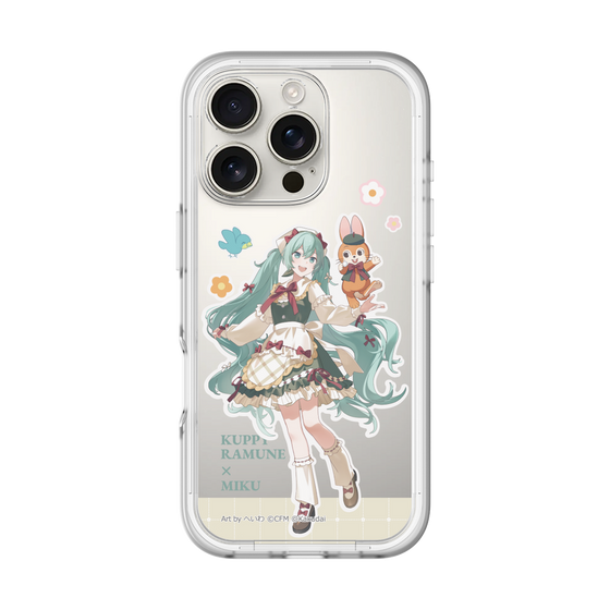Slim Protection Premium Case［ Hatsune Miku × Kuppy Ramune – Hatsune Miku × Kuppy – Full-body Illustration 2 ］