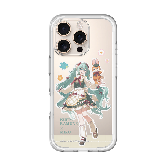 Slim Protection Premium Case［ Hatsune Miku × Kuppy Ramune – Hatsune Miku × Kuppy – Full-body Illustration 2 ］