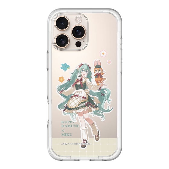 Slim Protection Premium Case［ Hatsune Miku × Kuppy Ramune – Hatsune Miku × Kuppy – Full-body Illustration 2 ］