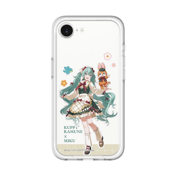 Slim Protection Premium Case［ Hatsune Miku × Kuppy Ramune – Hatsune Miku × Kuppy – Full-body Illustration 2 ］
