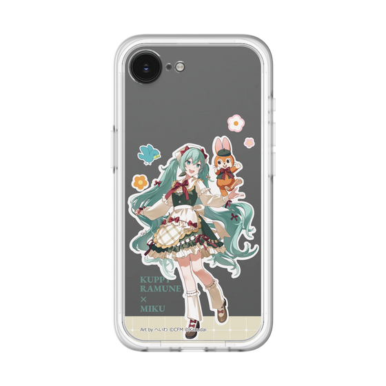 Slim Protection Premium Case［ Hatsune Miku × Kuppy Ramune – Hatsune Miku × Kuppy – Full-body Illustration 2 ］