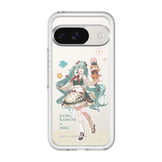 Slim Protection Premium Case［ Hatsune Miku × Kuppy Ramune – Hatsune Miku × Kuppy – Full-body Illustration 2 ］