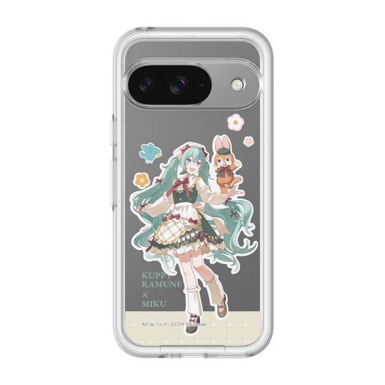 Slim Protection Premium Case［ Hatsune Miku × Kuppy Ramune – Hatsune Miku × Kuppy – Full-body Illustration 2 ］