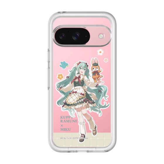 Slim Protection Premium Case［ Hatsune Miku × Kuppy Ramune – Hatsune Miku × Kuppy – Full-body Illustration 2 ］