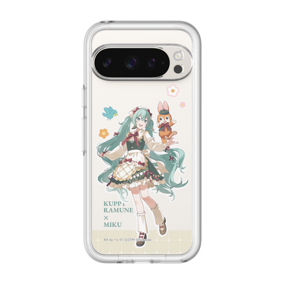 Slim Protection Premium Case［ Hatsune Miku × Kuppy Ramune – Hatsune Miku × Kuppy – Full-body Illustration 2 ］
