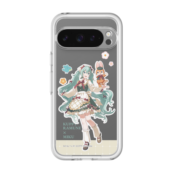 Slim Protection Premium Case［ Hatsune Miku × Kuppy Ramune – Hatsune Miku × Kuppy – Full-body Illustration 2 ］