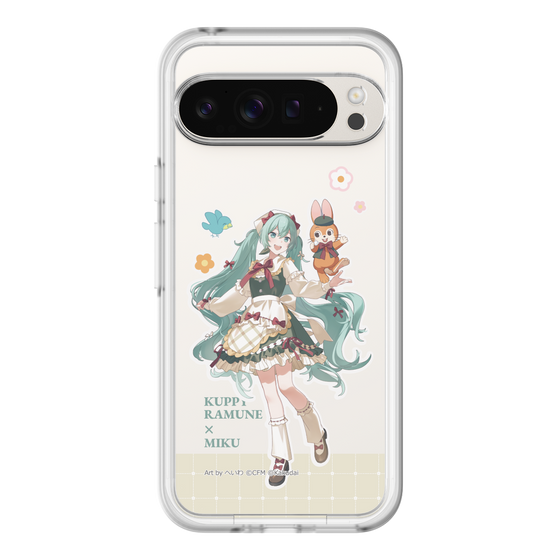 Slim Protection Premium Case［ Hatsune Miku × Kuppy Ramune – Hatsune Miku × Kuppy – Full-body Illustration 2 ］
