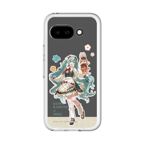 Slim Protection Premium Case［ Hatsune Miku × Kuppy Ramune – Hatsune Miku × Kuppy – Full-body Illustration 2 ］