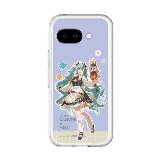 Slim Protection Premium Case［ Hatsune Miku × Kuppy Ramune – Hatsune Miku × Kuppy – Full-body Illustration 2 ］