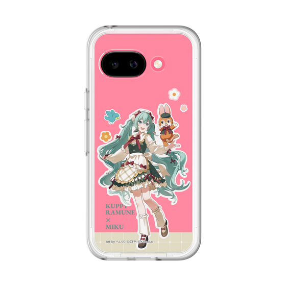 Slim Protection Premium Case［ Hatsune Miku × Kuppy Ramune – Hatsune Miku × Kuppy – Full-body Illustration 2 ］