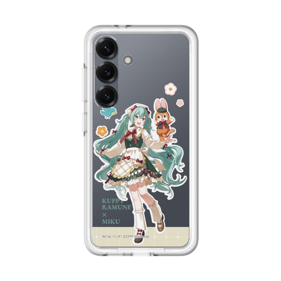 Slim Protection Premium Case［ Hatsune Miku × Kuppy Ramune – Hatsune Miku × Kuppy – Full-body Illustration 2 ］