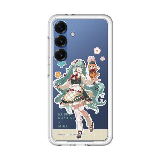 Slim Protection Premium Case［ Hatsune Miku × Kuppy Ramune – Hatsune Miku × Kuppy – Full-body Illustration 2 ］