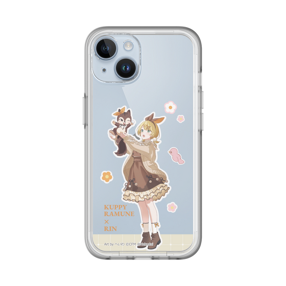 Slim Protection Premium Case［ Hatsune Miku × Kuppy Ramune – Kagamine Rin × Ram – Full-body Illustration 2 ］