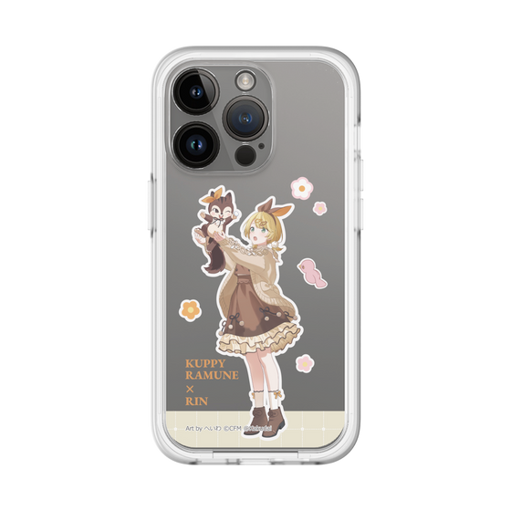 Slim Protection Premium Case［ Hatsune Miku × Kuppy Ramune – Kagamine Rin × Ram – Full-body Illustration 2 ］