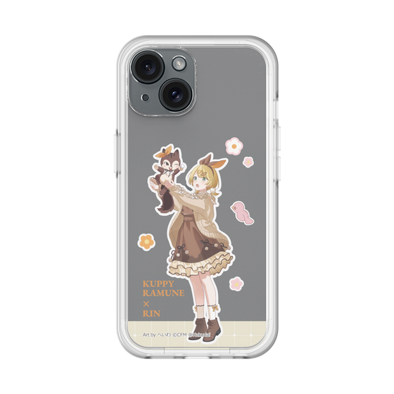 Slim Protection Premium Case［ Hatsune Miku × Kuppy Ramune – Kagamine Rin × Ram – Full-body Illustration 2 ］