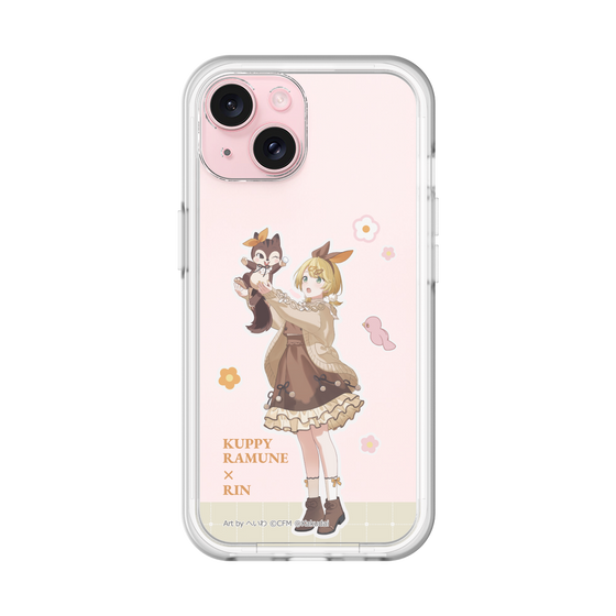 Slim Protection Premium Case［ Hatsune Miku × Kuppy Ramune – Kagamine Rin × Ram – Full-body Illustration 2 ］