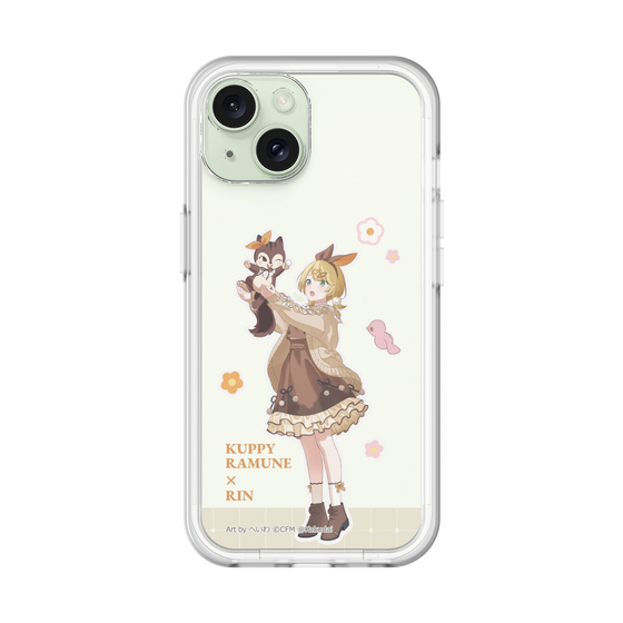Slim Protection Premium Case［ Hatsune Miku × Kuppy Ramune – Kagamine Rin × Ram – Full-body Illustration 2 ］