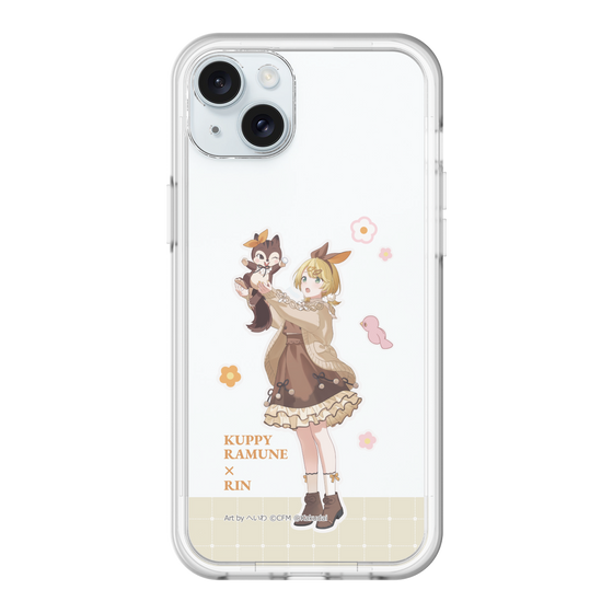 Slim Protection Premium Case［ Hatsune Miku × Kuppy Ramune – Kagamine Rin × Ram – Full-body Illustration 2 ］
