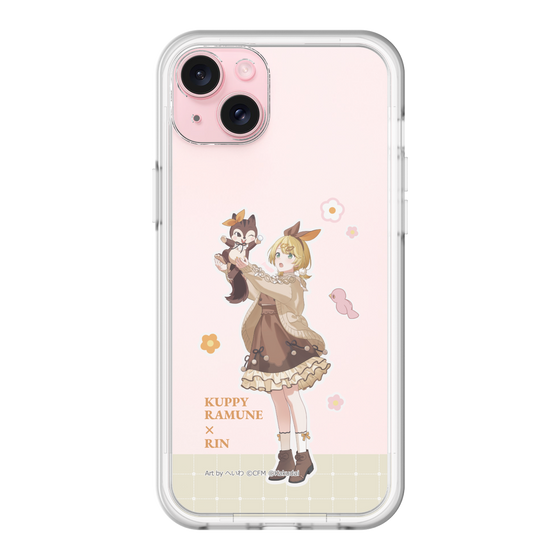 Slim Protection Premium Case［ Hatsune Miku × Kuppy Ramune – Kagamine Rin × Ram – Full-body Illustration 2 ］