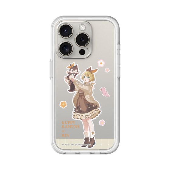 Slim Protection Premium Case［ Hatsune Miku × Kuppy Ramune – Kagamine Rin × Ram – Full-body Illustration 2 ］