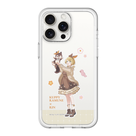Slim Protection Premium Case［ Hatsune Miku × Kuppy Ramune – Kagamine Rin × Ram – Full-body Illustration 2 ］