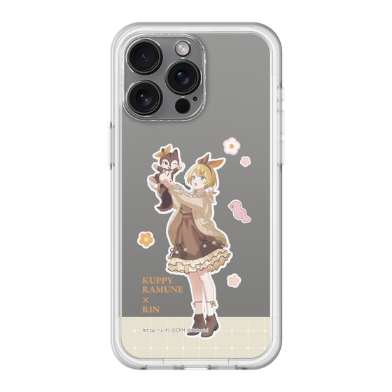 Slim Protection Premium Case［ Hatsune Miku × Kuppy Ramune – Kagamine Rin × Ram – Full-body Illustration 2 ］