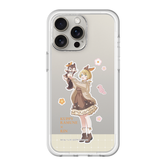 Slim Protection Premium Case［ Hatsune Miku × Kuppy Ramune – Kagamine Rin × Ram – Full-body Illustration 2 ］