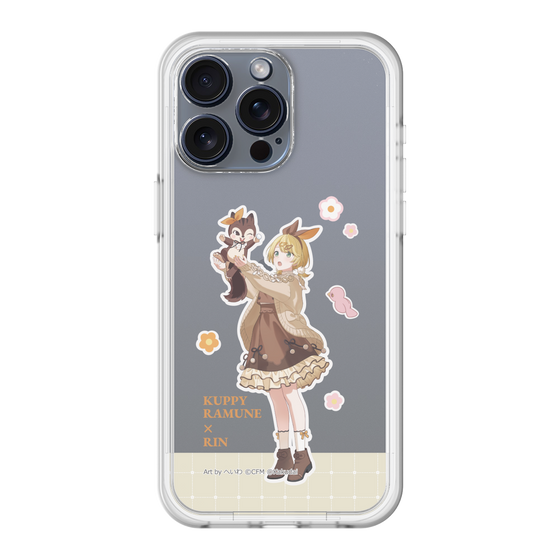 Slim Protection Premium Case［ Hatsune Miku × Kuppy Ramune – Kagamine Rin × Ram – Full-body Illustration 2 ］