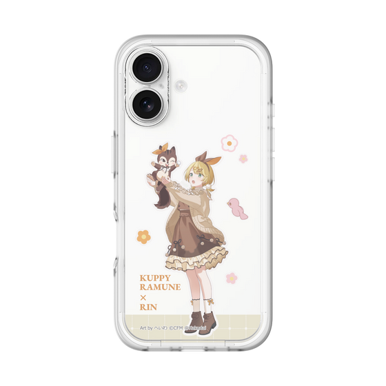 Slim Protection Premium Case［ Hatsune Miku × Kuppy Ramune – Kagamine Rin × Ram – Full-body Illustration 2 ］