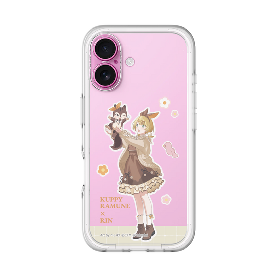 Slim Protection Premium Case［ Hatsune Miku × Kuppy Ramune – Kagamine Rin × Ram – Full-body Illustration 2 ］