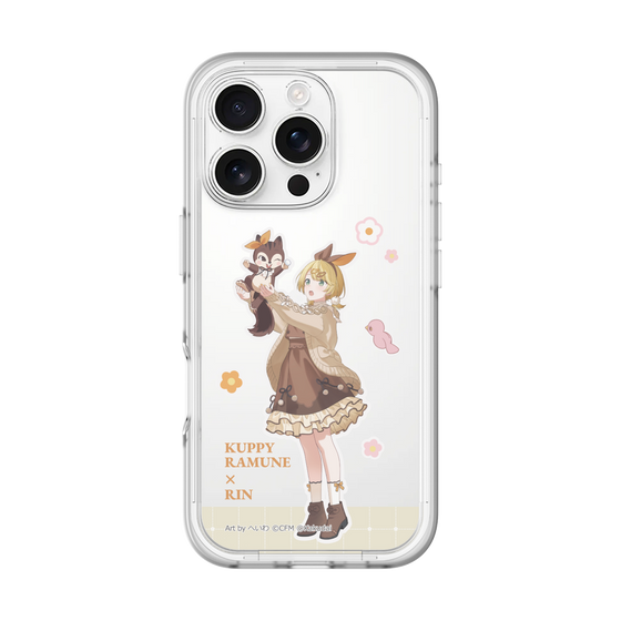 Slim Protection Premium Case［ Hatsune Miku × Kuppy Ramune – Kagamine Rin × Ram – Full-body Illustration 2 ］