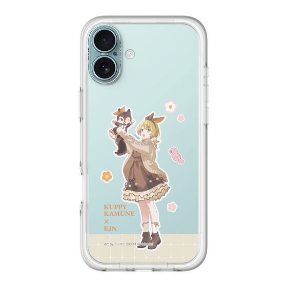 Slim Protection Premium Case［ Hatsune Miku × Kuppy Ramune – Kagamine Rin × Ram – Full-body Illustration 2 ］
