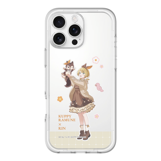 Slim Protection Premium Case［ Hatsune Miku × Kuppy Ramune – Kagamine Rin × Ram – Full-body Illustration 2 ］